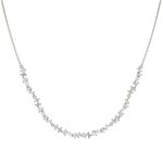 Nomination Colour wave ezüst nyaklánc cirkónia kövekkel 149886-031