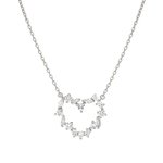 Nomination Colour wave ezüst nyaklánc szív medállal 149885-031