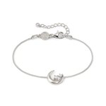 Nomination Dream Beats ezüst karkötő hold medállal 242601-022