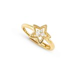 Nomination Dream Beats aranyozott ezüst gyűrű csillaggal 242600-009