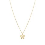 Nomination Dream Beats aranyozott ezüst nyaklánc csillag medállal 242602-009