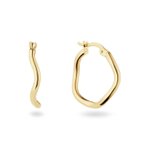 Jackie Gold Waterfront 14K arany karika fülbevaló JKE26-604