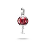 Thomas Sabo Piros lámpás ezüst connect charm CC1341-041-10