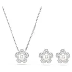 Swarovski  Ariana Grande ezüst színű virág ékszer szett 5749180