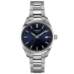 Tissot PR 100 sötétkék számlapos quartz női óra - T1502101104100 T1502101104100