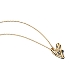 Pandora Shine nyaklánc organikus formájú szív medállal 364669C01-60