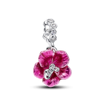 Pandora Hibiszkusz függő ezüst charm 794698C01