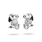 Thomas Sabo Snoopy ezüst fülbevaló cirkónia kővel H2348-691-14