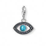Thomas Sabo Török szem ezüst charm türkizzel cirkóniával 1053-405-17
