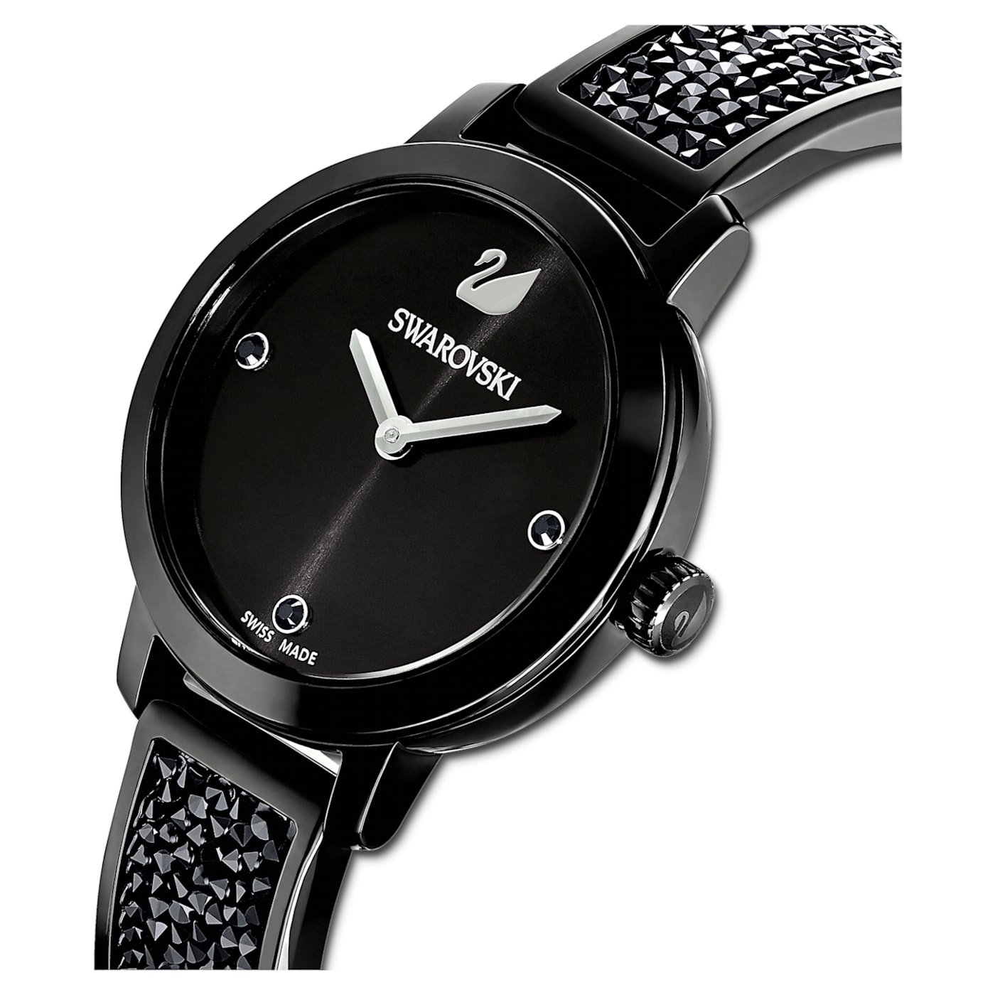 Swarovski Cosmic rock fekete női óra - 5376071