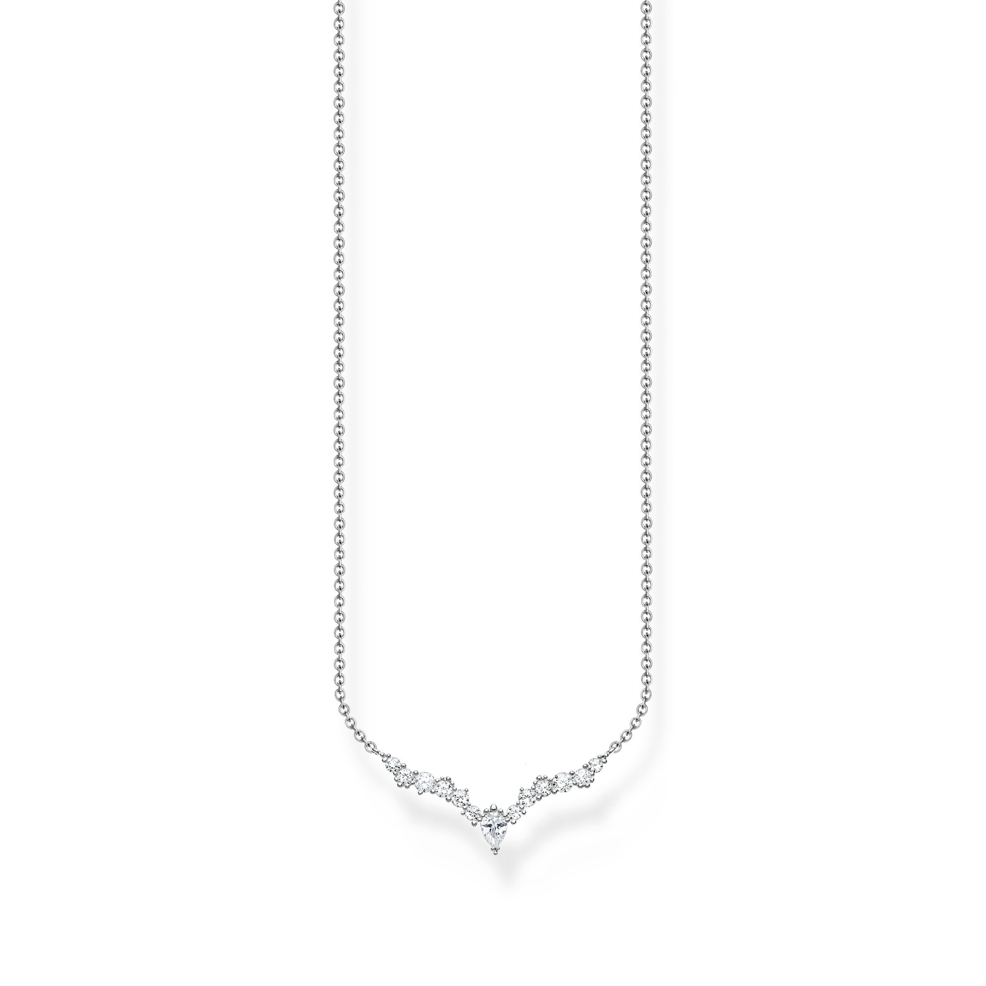 THOMAS SABO Collana A Y Donna Argento Con Ciondolo Together Forever KE1906-051-14-L45v