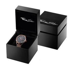 Thomas Sabo Kéttónusú női óra szett arany nappal WA0351-217-203-33