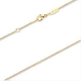 Thomas Sabo 18K arannyal bevont ezüst lánc  