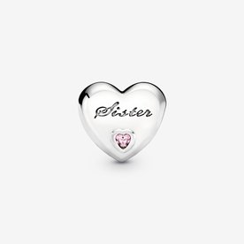 Pandora ékszer Nővér ezüst charm cirkóniával 791946PCZ