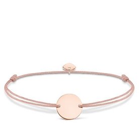 Thomas Sabo Textil karkötő gravírozható rozé lappal LS020-597-19-L20