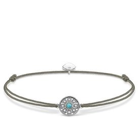 Thomas Sabo Textil karkötő ezüst amulettel LS022-378-5-L20