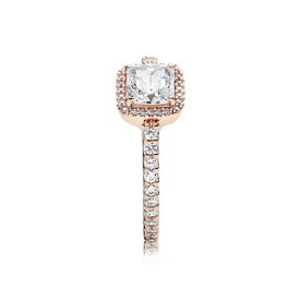 Pandora ékszer Időtlen elegancia rozé gyűrű 