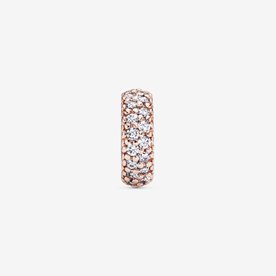 Pandora ékszer Pávé inspiráció rozé spacer 781359CZ