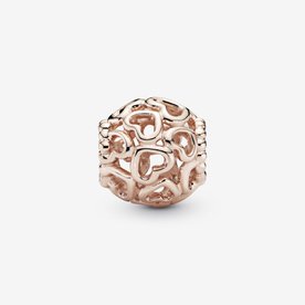 Pandora ékszer Tárd ki a szíved rozé charm 780964