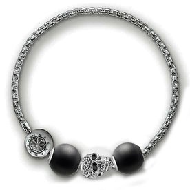 Thomas Sabo Maori koponya karma beads karkötő szett TKKC006