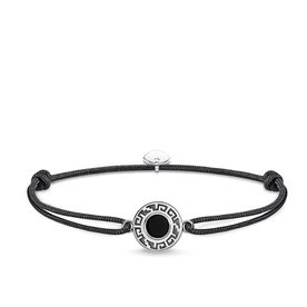Thomas Sabo Textil karkötő fekete ornament LS060-505-11