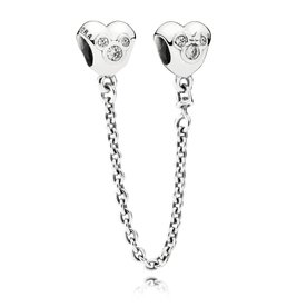 Pandora ékszer Disney Minnie és Mickey biztonsági lánc 791704CZ-05