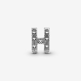 Pandora ékszer H betű charm 797462