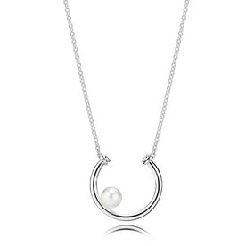 Pandora ékszer Kortárs gyöngy ezüst nyaklánc 397526P-50 Pandora ékszer Kortárs gyöngy ezüst nyaklánc 397526P-50