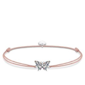 Thomas Sabo Textil karkötő pillangóval LS082-640-7-L20
