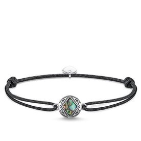 Thomas Sabo Textil karkötő ezüst lappal gyöngyházzal LS084-907-11-L22