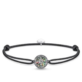 Thomas Sabo Textil karkötő iránytűvel gyöngyházzal LS085-907-11-L22