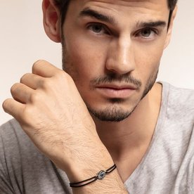 Thomas Sabo Textil karkötő királyi kereszttel LS087-641-11-L22