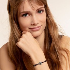 Thomas Sabo Textil karkötő feketített iránytűvel LS088-907-11-L22