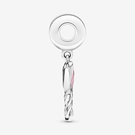 Pandora ékszer Szívecskés ezüst charm tűzzomáccal 798076CZ