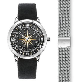 Thomas Sabo Kéttónusú női óra szett arany nappal WA0351-217-203-33