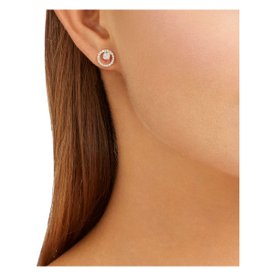 Swarovski Rozé kör fülbevaló swarovski kristállyal 5692263