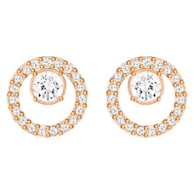 Swarovski Rozé kör fülbevaló swarovski kristállyal 5692263