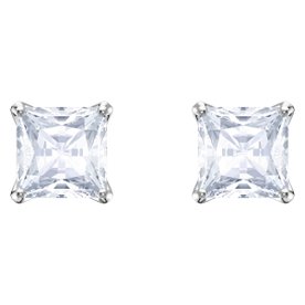 Swarovski Attract ezüst színű négyzet fülbevaló swaroski kristállyal 2  5430365