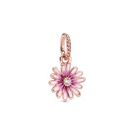 Pandora ékszer Pink százszorszép függő rozé charm 788771C01