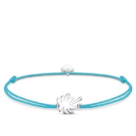 Thomas Sabo Türkiz textil karkötő pálmafával LS112-173-17-L20