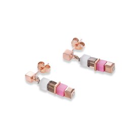 Coeur de Lion Füstkvarc swarovski akril fülbevaló 4995/21-1900