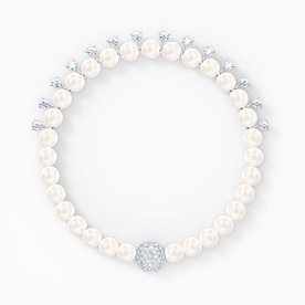 Swarovski Treasure gyöngy karkötő kristályokkal 5563291