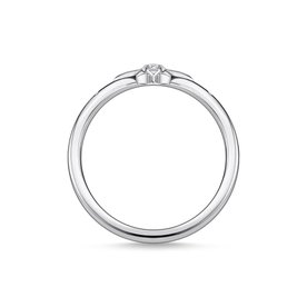 Thomas Sabo Ezüst gyűrű cirkóniával kirakott csillaggal 