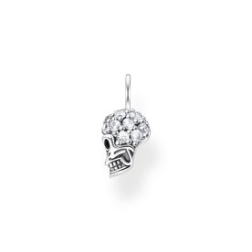 Thomas Sabo Fél pár ezüst koponya fülbevaló dísz cirkónával EP012-643-14