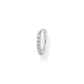Thomas Sabo Fél pár mini ezüst karika fülbevaló cirkóniával CR658-051-14