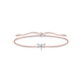 Thomas Sabo Állítható textil karkötő szitakötővel LS118-401-19-L20v