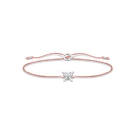 Thomas Sabo Állítható textil karkötő pillangóval LS117-401-19-L20v