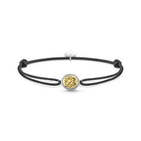 Thomas Sabo Csomózott textil karkötő hit remény szeretet medállal LS116-543-11-L22