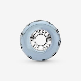 Pandora ékszer Sötétkék hullámok muránói üveg ezüst charm 798938C00