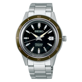 Seiko Presage Style 60's automata zöld férfi óra SRPG07J1